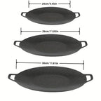 All-Purpose Non-Stick Grill Pan – Indoor, Outdoor & Travel Friendly WHIMSICAL HOME OF CREATIONS