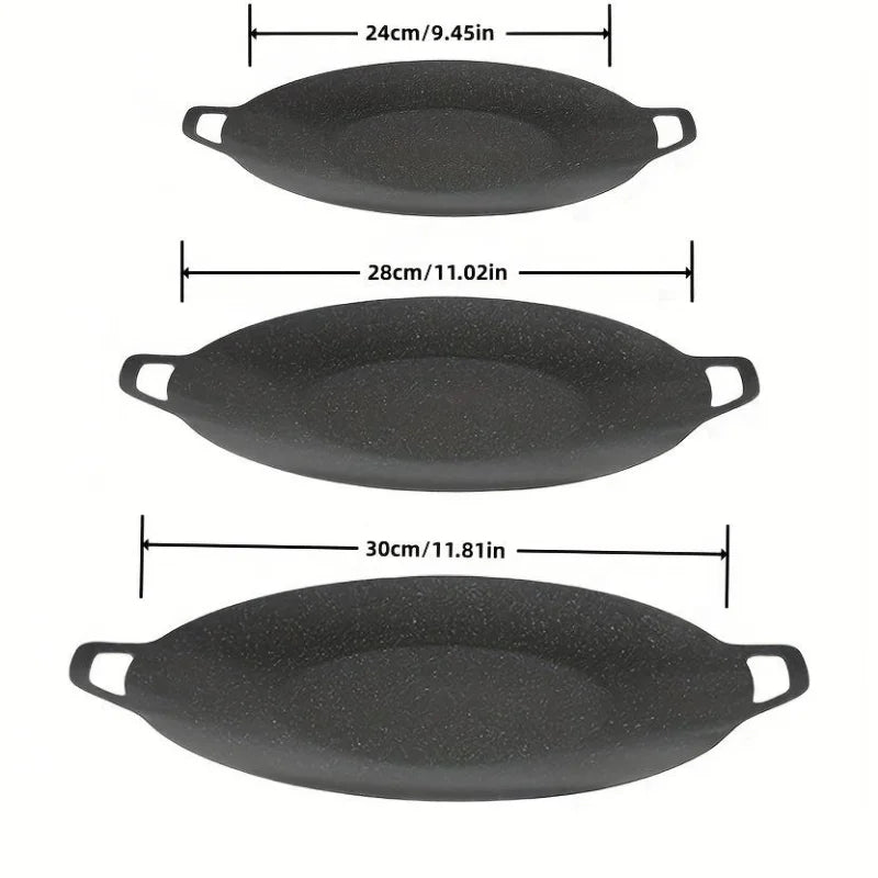 All-Purpose Non-Stick Grill Pan – Indoor, Outdoor & Travel Friendly