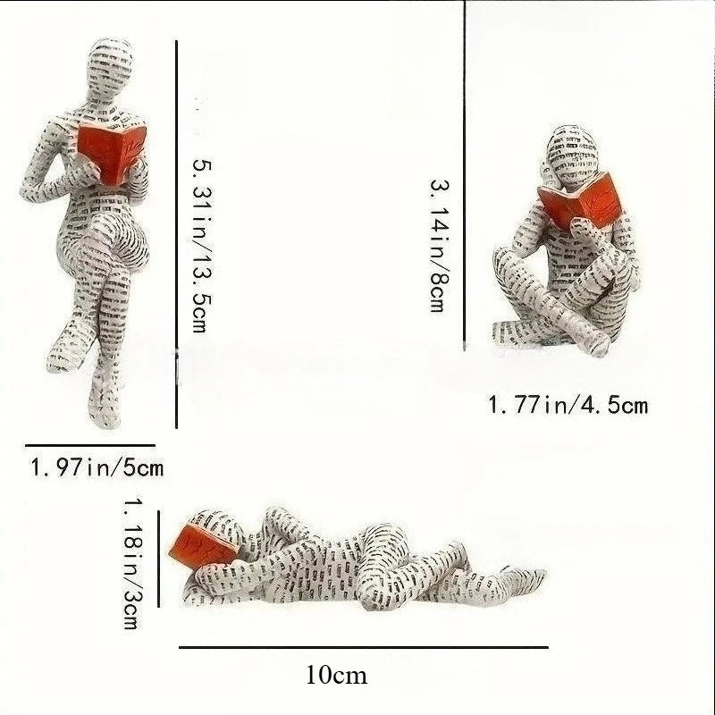 Resin Abstract Figurine – Quirky, Humorous, and Highly Popular Decor