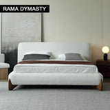 Luxurious Upholstered Bed with Retro Moroccan Charm king and Queen size