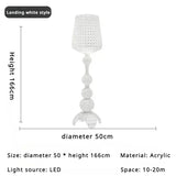 Luxury Art Deco Vintage Floor Lamp – Exquisite High-End Statement Piece