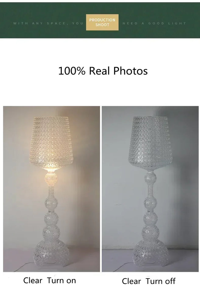 Luxury Art Deco Vintage Floor Lamp – Exquisite High-End Statement Piece