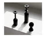 Geometric Black Wooden Candle Holder – Stylish & Highly Popular Room Accent