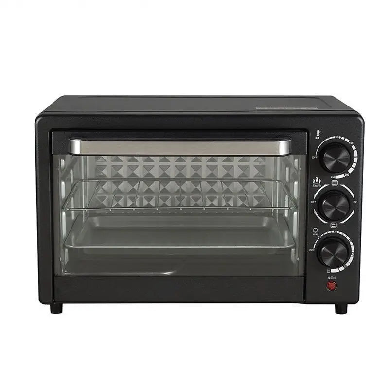 21–30L Multifunction Electric Oven & Grill – Large Capacity, Black