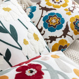 Vintage Florals with a Fresh Pop of Colour 45x45cm
