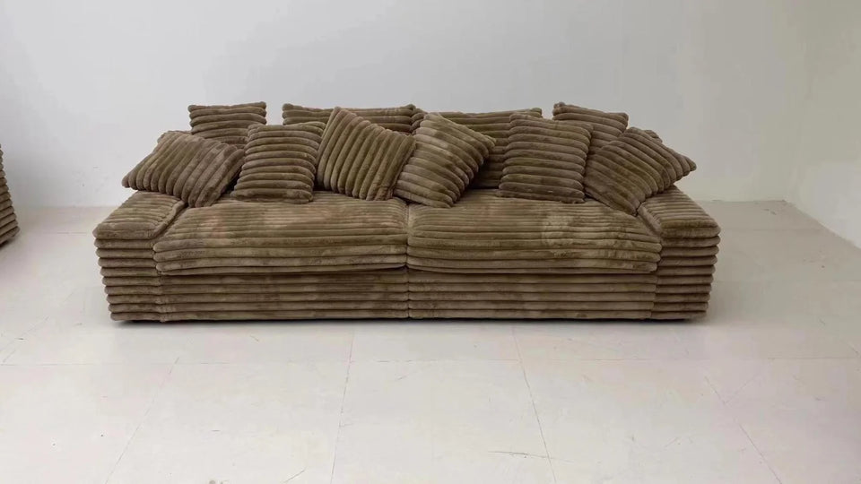 Kawaii Luxury Nordic Sofa – Cloud-Like Comfort & Timeless Elegance
