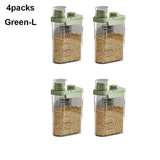 Ocean Green & Cream Double-Sealed Storage Containers – Aesthetic & Durable
