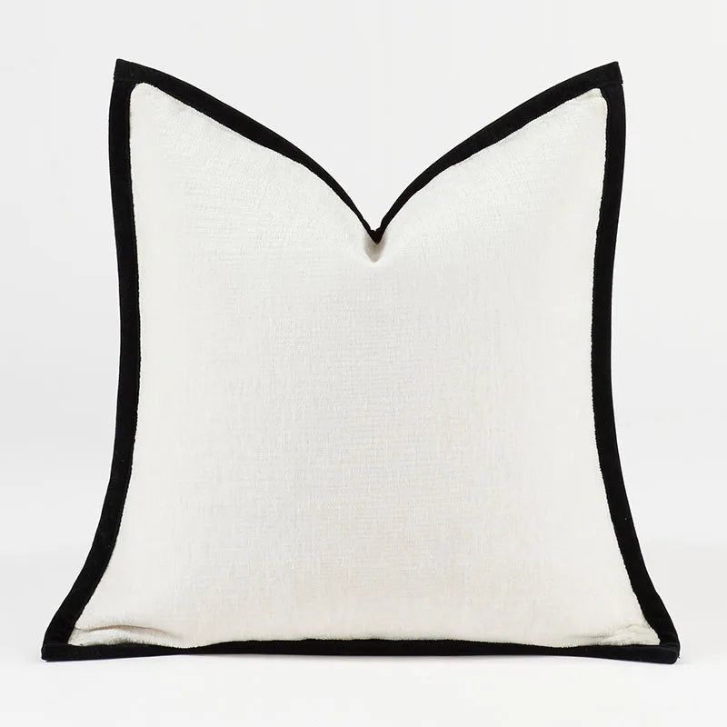 French Vintage Shell Chenille Pillow Covers – Timeless Elegance