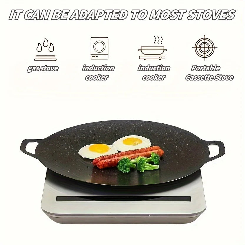 All-Purpose Non-Stick Grill Pan – Indoor, Outdoor & Travel Friendly WHIMSICAL HOME OF CREATIONS