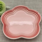 High-Gloss, high-quality Ceramic Blossom Dish – 14 cm in assorted vibrant colours WHIMSICAL HOME OF CREATIONS