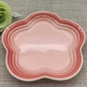 High-Gloss, high-quality Ceramic Blossom Dish – 14 cm in assorted vibrant colours