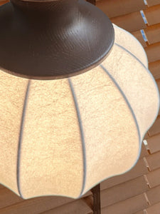 Retro Vintage Wooden Pendant Light with LED Bulbs