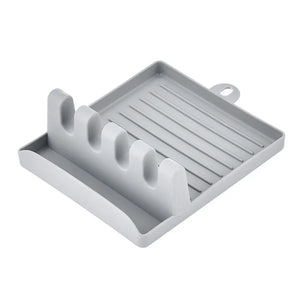 A Fresh Twist on Everyday Cooking – Spoon & Lid Holder with Non-Slip Pad