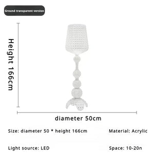 Luxury Art Deco Vintage Floor Lamp – Exquisite High-End Statement Piece