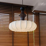 Retro Vintage Wooden Pendant Light with LED Bulbs