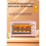 21–30L Multifunction Electric Oven & Grill – Large Capacity, Black
