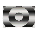 French Retro Art Deco Minimalist Plush Area Rug
