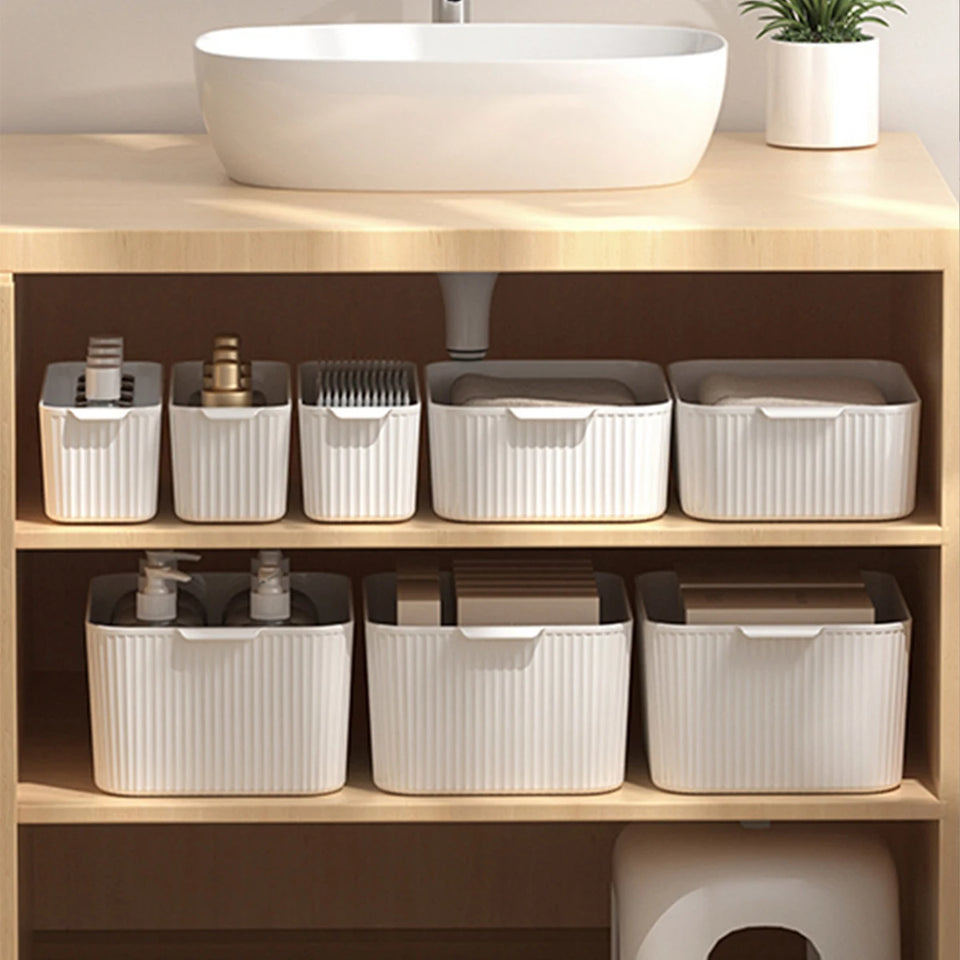 Multifunctional Food-Grade Storage Baskets – Smart, Stackable & Fridge-Safe