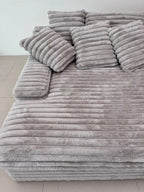 Nordic Cloud Sofa - Plush Velvet Sectional 300cm WHIMSICAL HOME OF CREATIONS