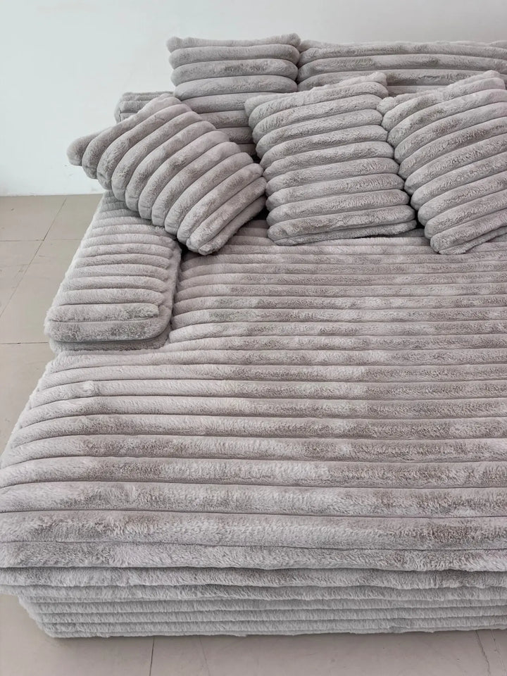 Kawaii Luxury Nordic Sofa – Cloud-Like Comfort & Timeless Elegance