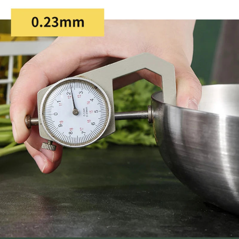 5-Ply 304 Stainless Steel Frying Pan – Ultimate Versatility Gas Stove and Induction Cooker