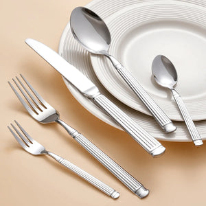 Elegant stainless steel/ Classical Gold Dinnerware Set