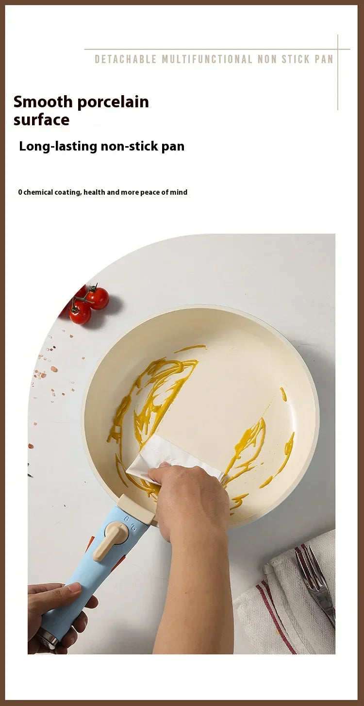 5-Piece Nonstick smooth Porcelain Coated Cookware Set WHIMSICAL HOME OF CREATIONS