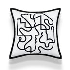 Luxury Velvet Woven Geometric Pillow Covers – Modern Contemporary Scandinavian-Inspired Design WHIMSICAL HOME OF CREATIONS