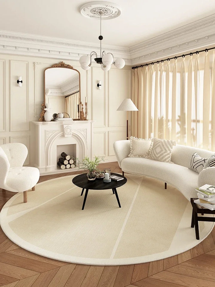 Luxury French Retro Vintage Non-Slip Round Area Rug
Bring Timeless Elegance