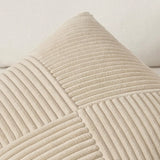 Luxurious Velvet Corduroy Patchwork Pillow Covers – 45x45cm