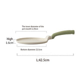 24cm Non-Stick Frying Pan – Red or Green

This is the only frying pan you’ll ever need!