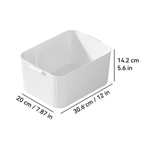 Multifunctional Food-Grade Storage Baskets – Smart, Stackable & Fridge-Safe
