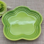 High-Gloss, high-quality Ceramic Blossom Dish – 14 cm in assorted vibrant colours WHIMSICAL HOME OF CREATIONS