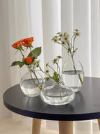 Modern Retro 3-Piece Mini Vase Set – Stunning Tabletop Decoration WHIMSICAL HOME OF CREATIONS