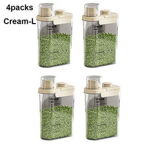 Ocean Green & Cream Double-Sealed Storage Containers – Aesthetic & Durable