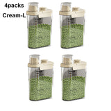 Ocean Green & Cream Double-Sealed Storage Containers – Aesthetic & Durable