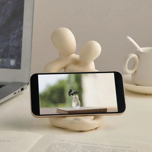 Heartwarming Couple Loving Resin Statue