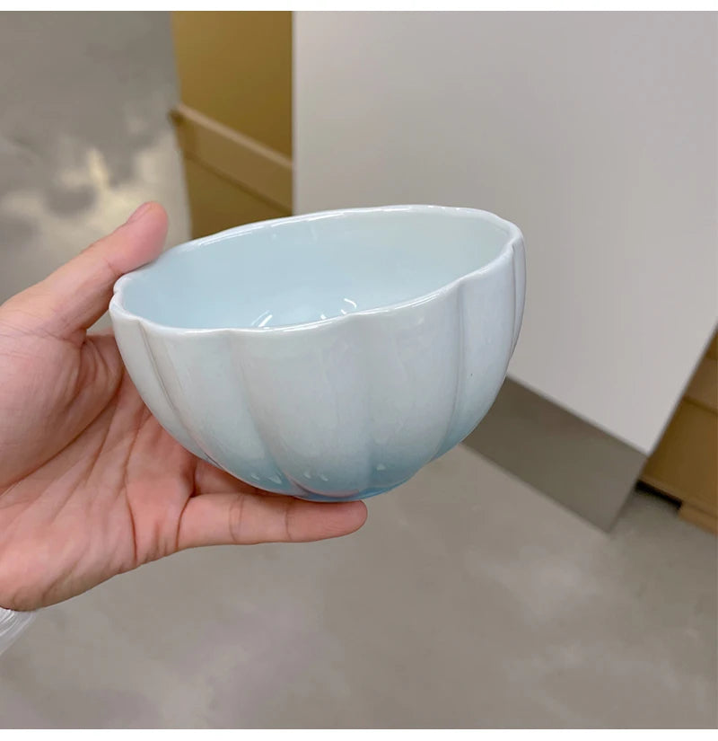 French Retro Glossy Enamel Floral Dinnerware – Timeless Summer Elegance