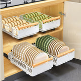 Multi-Functional Pull-Out Cabinet Drawer Organizer