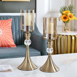 Luxury Tinted Glass Candle Holders – Elegant & Timeless Design