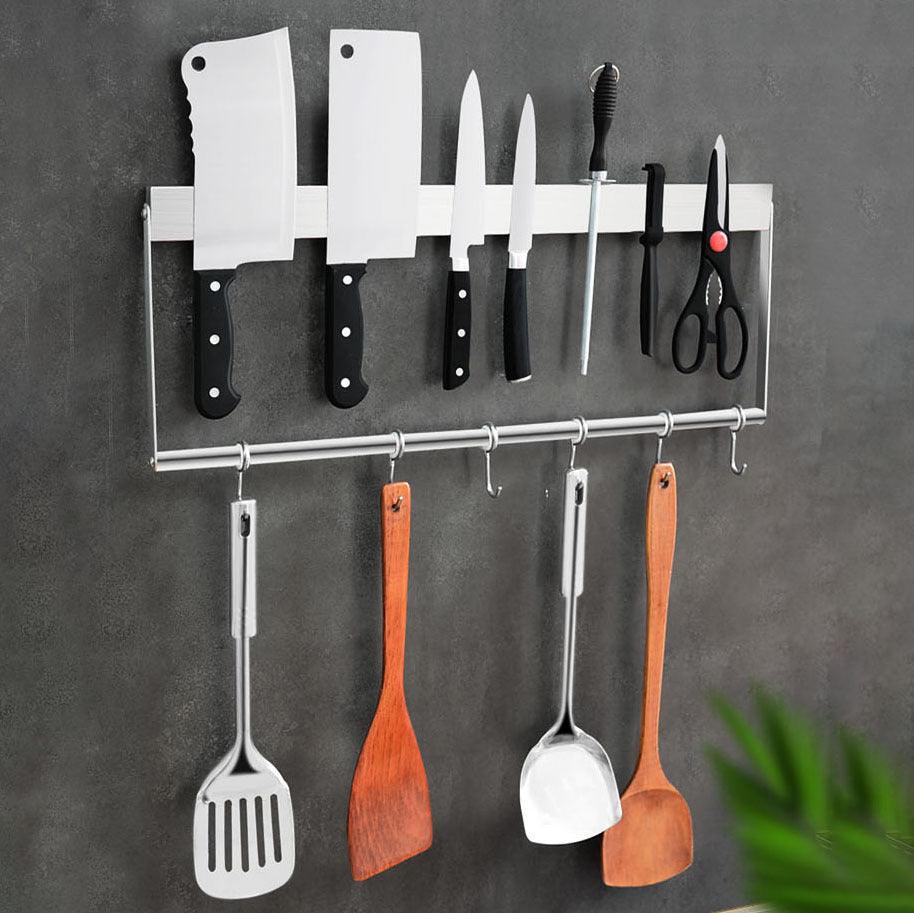 Stainless Steel Knife Organizer Rack for a Tidy Kitchen-1