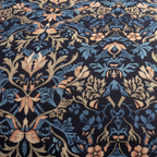 Renee Taylor Blackthorn Cotton Sateen Quilt Cover Set – Moroccan-Inspired Reversible Design (King)