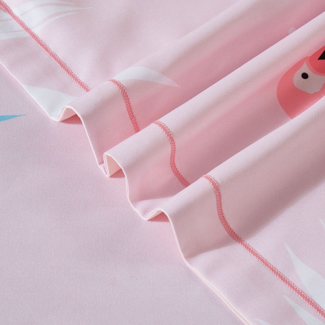 Flamingo Paradise Kids Quilt Cover Set – Single Size