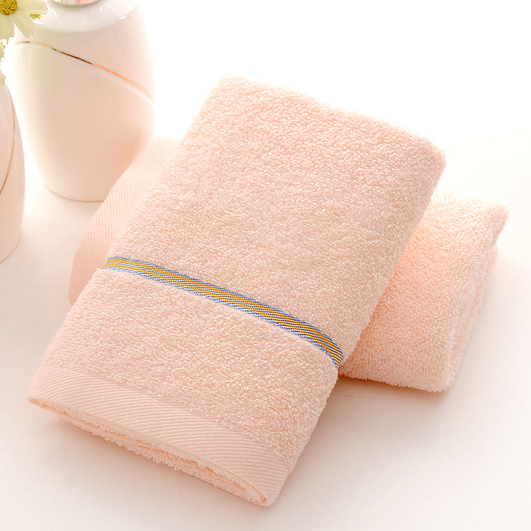 Luxury 5-Piece Cotton Pink Towel Set – Soft, Absorbent & Quick-Drying