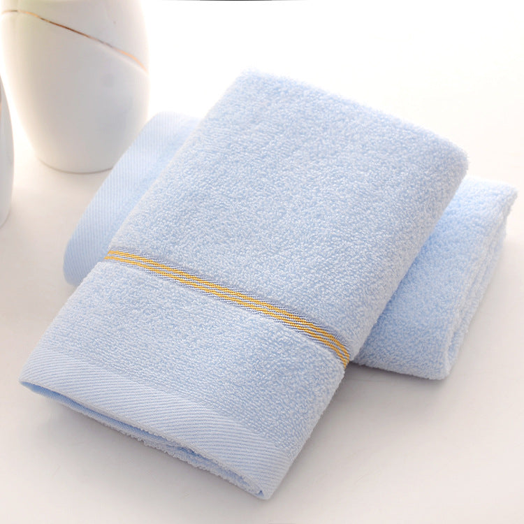Luxury 5-Piece Blue Cotton Towel Set – Soft, Absorbent & Quick-Drying