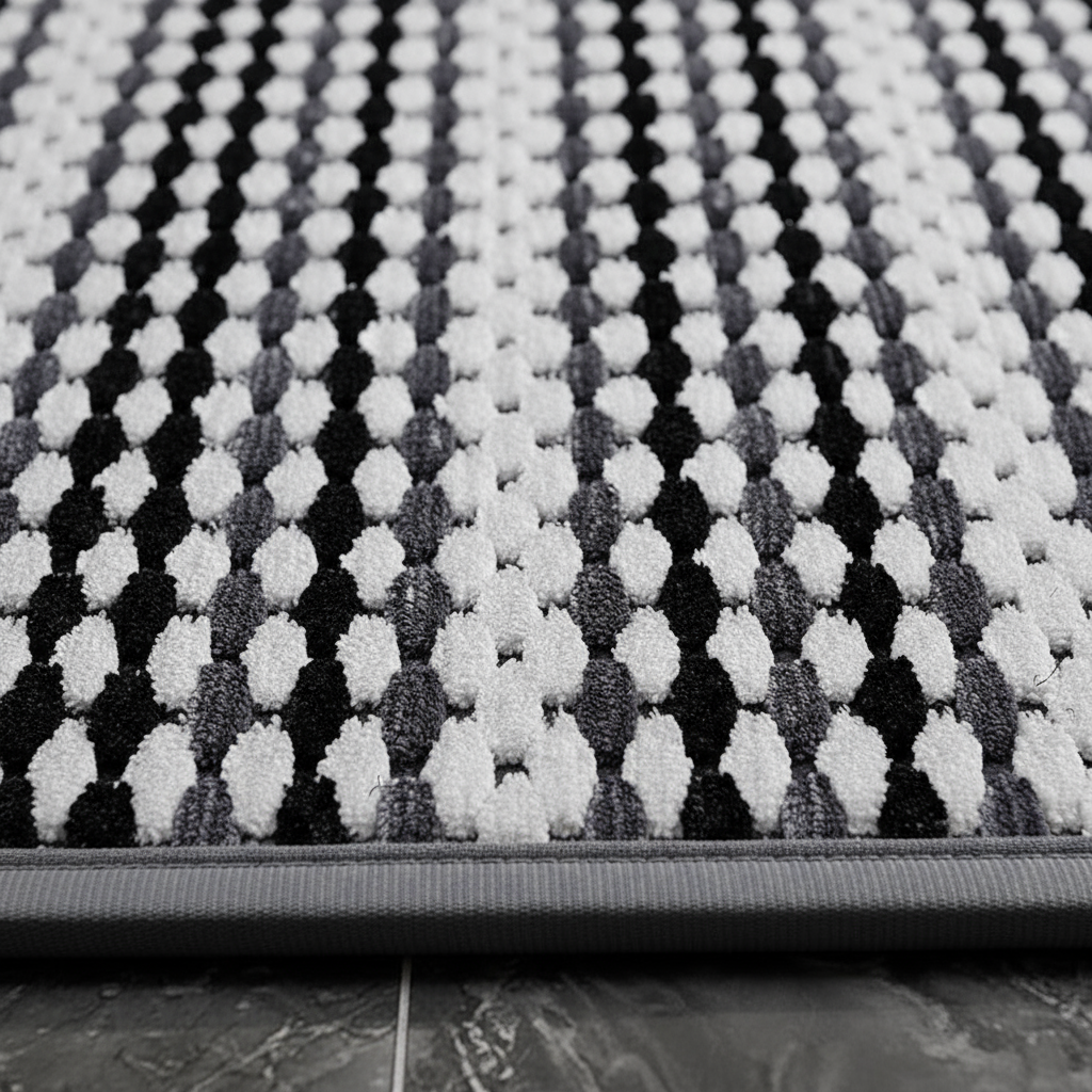 Premium Bathroom Mat – 40x60cm Absorbent, Anti-Slip & Quick-Drying