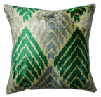 Canvello Unique Green Pillows + Down Insert 16"x16"-0