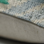 Canvello Unique Green Pillows + Down Insert 16"x16"-4