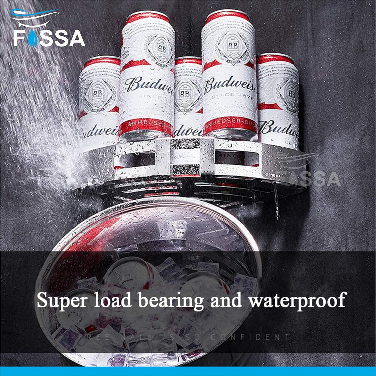 FOSSA Bathroom Shelf, Rustproof Corner Shower Caddy for Bathroom Kitchen Organizer, 304 Stainless Steel (Triangle,3 Packs) (Chrome)-3