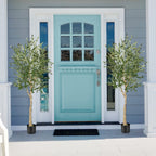 Luxury 182cm Artificial Olive Tree – Premium Real-Touch Silk Leaves & Fruits (1 or 2 Pack)